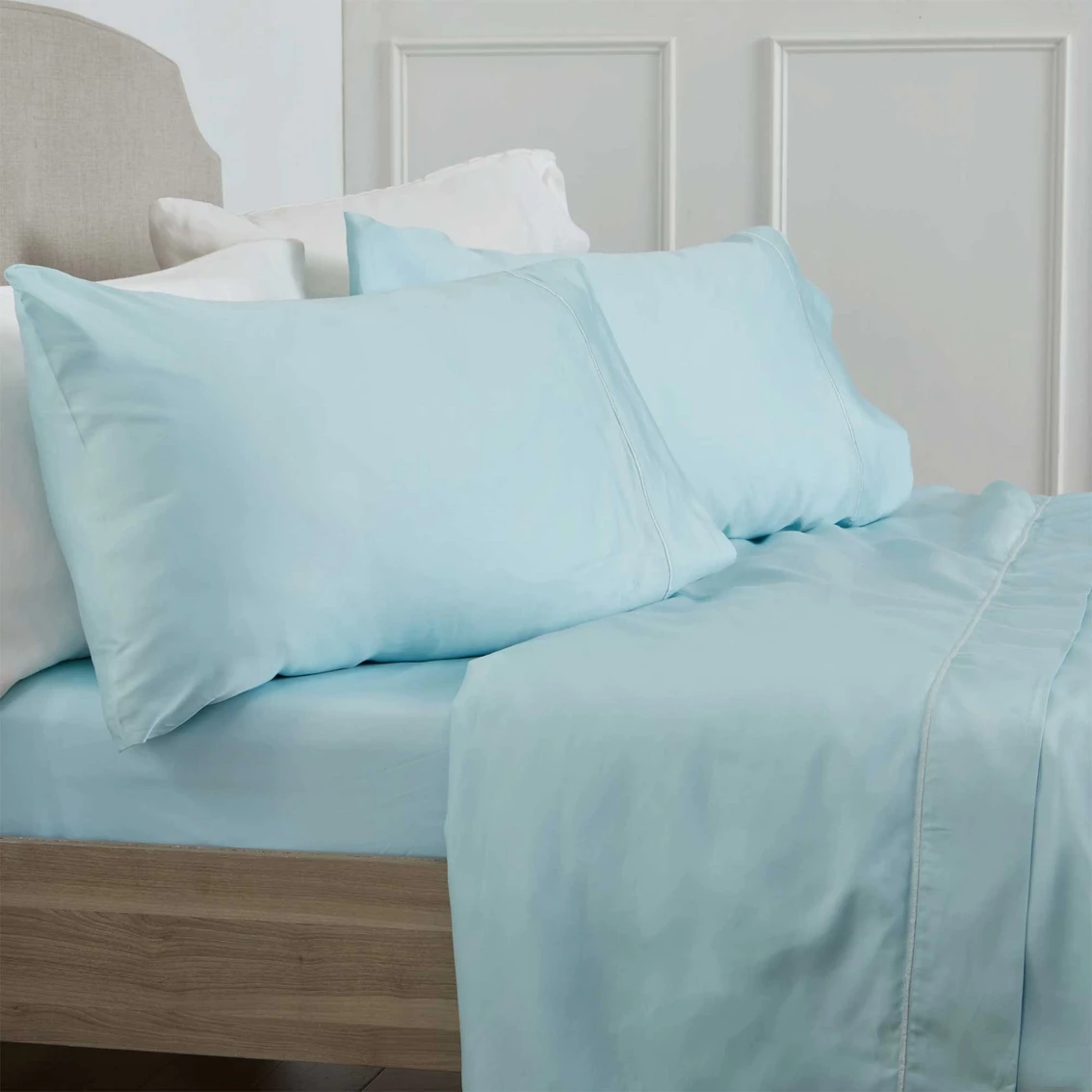Promo ⭐ Nile Delta 400 Thread Count Egyptian Cotton Sheet Set ✔️ 5 Promo ⭐ Nile Delta 400 Thread Count Egyptian Cotton Sheet Set ✔️ - Image 3