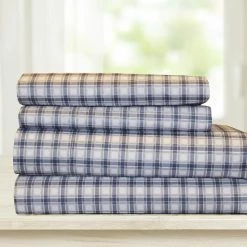 Best Pirce ???? Amrapur Simply Perfect Microfiber Liberty Plaid Sheet Set ????