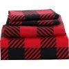 Brand new ???? Harper Lane Ebony Red And Black Plaid Sheet Set ???? -Ella Jayne shop unnamed file 95