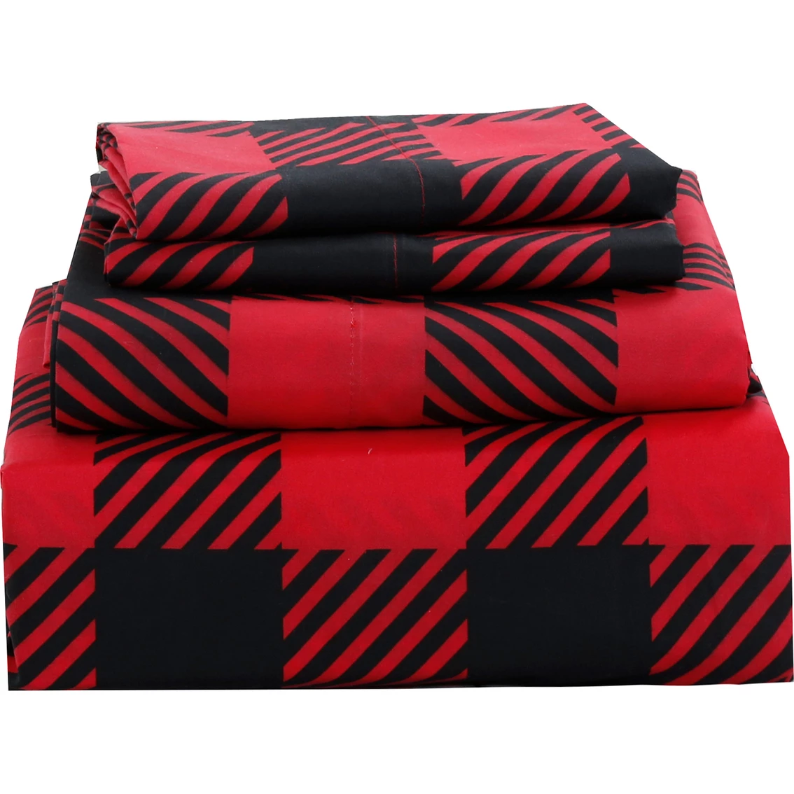 Brand new ???? Harper Lane Ebony Red And Black Plaid Sheet Set ???? 3 Brand new ???? Harper Lane Ebony Red And Black Plaid Sheet Set ????
