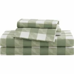 Best Sale ???? Mossy Oak Dawn Plaid Garment Wash Sheet Set ????