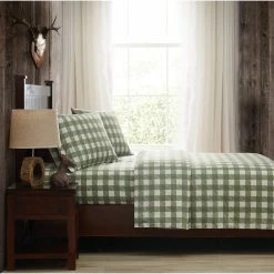 Best Sale ???? Mossy Oak Dawn Plaid Garment Wash Sheet Set ???? -Ella Jayne shop unnamed file 987